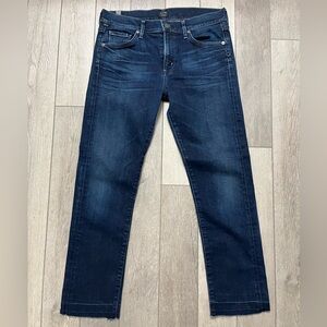 Citizens Of Humanity Dark Blue Ankle Jeans Size 27